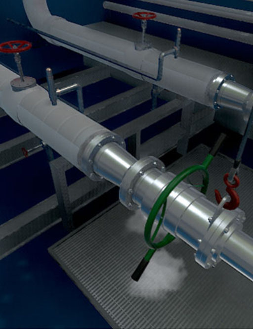3D visualisation functionality for LNG Handling Simulator
